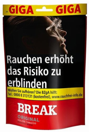 Break Tabak Rot 175g GIGA Volumentabak