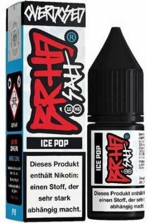BRHD Barehead Ice Pop Nikotinsalz Liquid Overdosed 10mg