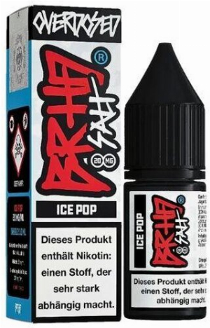 BRHD Barehead Ice Pop Nikotinsalz Liquid Overdosed 20mg