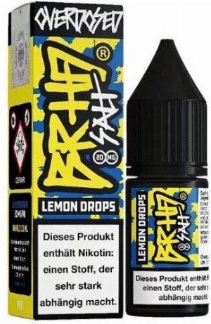 BRHD Barehead Lemon Drops Nikotinsalz Liquid Overdosed 20mg