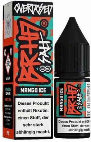 BRHD Barehead Mango Ice Nikotinsalz Liquid Overdosed 10mg