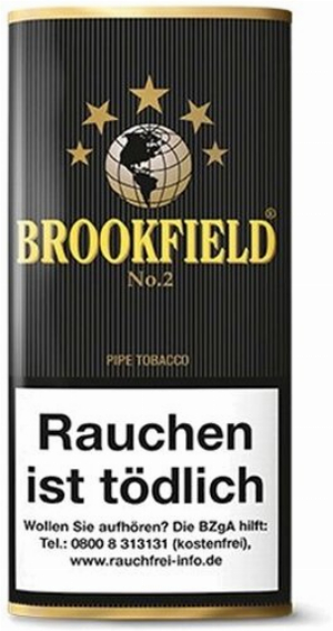 Brookfield Pfeifentabak No.2 50g Päckchen