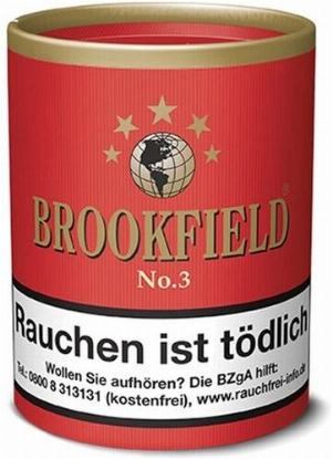 Brookfield No.3 Pfeifentabak 200g Dose