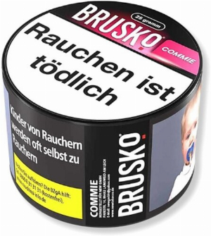 BRUSKO COMMIE Wasserpfeifentabak 25g
