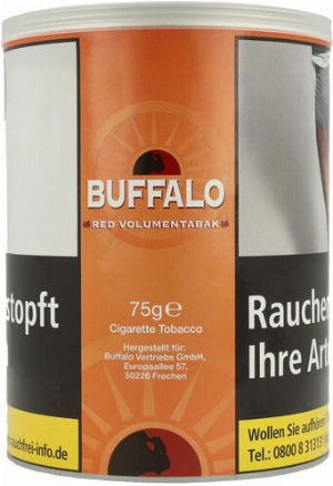 Buffalo Red Volumentabak 75g Dose