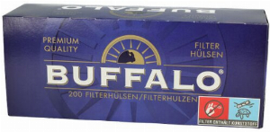 Buffalo Zigarettenhülsen 200 Stück