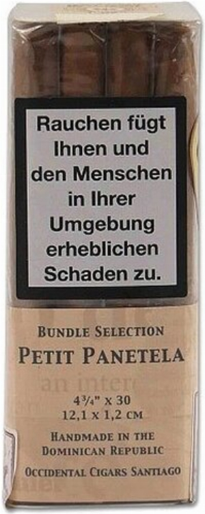 Bundle Cigars by Cusano Dominikanische Republic Petit Panetela