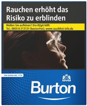 Burton Blue UP Zigaretten 40er