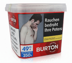 Burton Tabak Rot XXXL 250g Mega Box Volumentabak