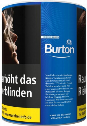 Burton Tabak Blue 120g Dose Feinschnitt