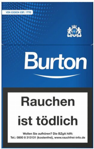 Burton Blau Filterzigarillos mit Naturdeckblatt 17er (ehemals weiß)