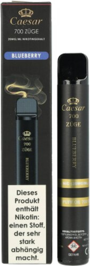 Caesar Blueberry Einweg E-Zigarette 20mg