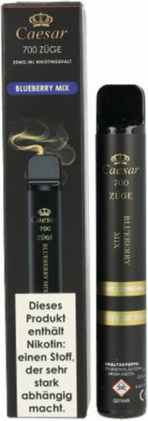 Caesar Blueberry Mix Einweg E-Zigarette 20mg