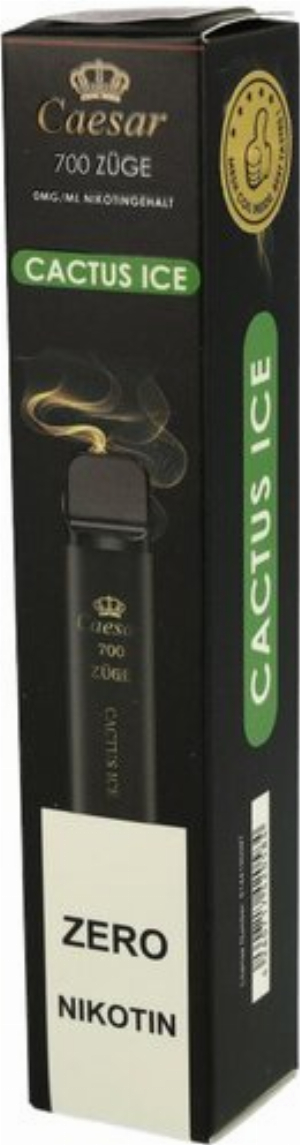 Caesar Cactus Ice Einweg E-Zigarette 0mg