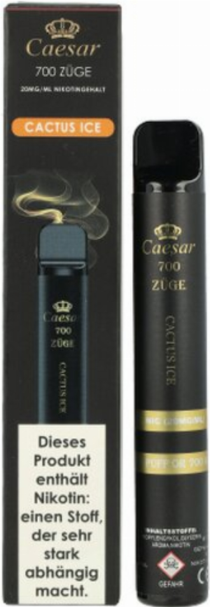 Caesar Cactus Ice Einweg E-Zigarette 20mg