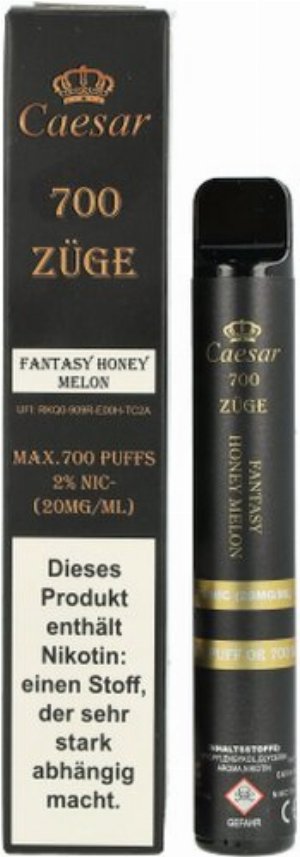 Caesar Fantasy Honey Melon Einweg E-Zigarette 20mg