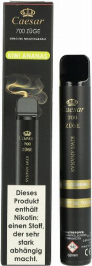Caesar Kiwi Ananas Einweg E-Zigarette 20mg