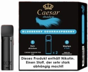 Caesar Shadow Pods Blueberry Sourraspberry 2x2ml 20mg