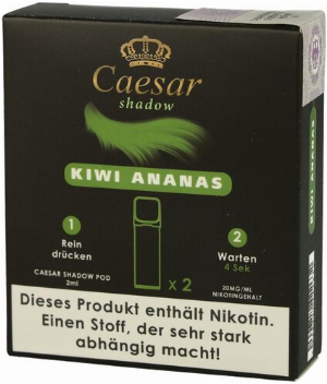Caesar Shadow Pods Kiwi Ananas 2x2ml 20mg