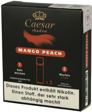 Caesar Shadow Pods Mango Peach 2x2ml 20mg