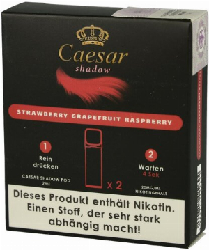 Caesar Shadow Pods Strawberry Grapefruit Raspberry 2x2ml 20mg
