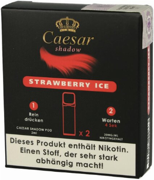 Caesar Shadow Pods Strawberry Ice 2x2ml 20mg