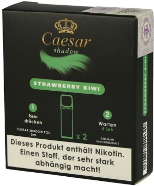 Caesar Shadow Pods Strawberry Kiwi 2x2ml 20mg