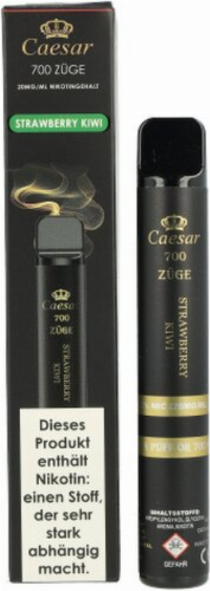 Caesar Strawberry Kiwi Einweg E-Zigarette 20mg