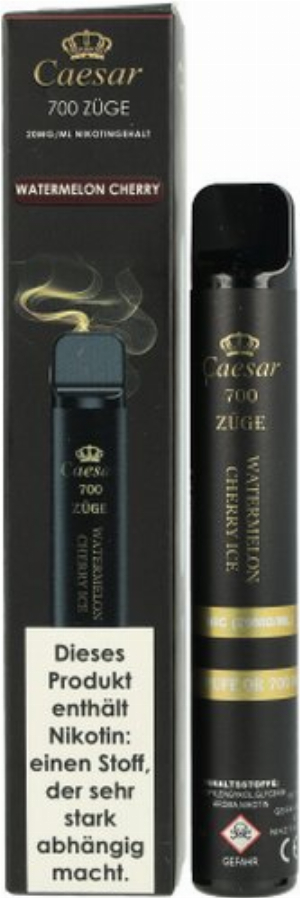 Caesar Watermelon Cherry Einweg E-Zigarette 20mg