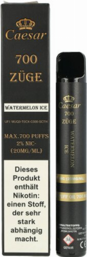 Caesar Watermelon Ice Einweg E-Zigarette 20mg