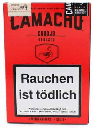 Camacho Zigarren Corojo Robusto 4Stk.
