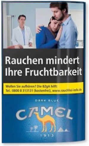 Camel Dark Blue Zwaar Pouch Tabak 50g