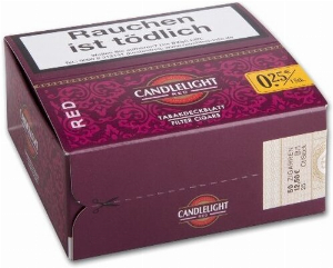 Candlelight Red Cherry Filter Zigarillos