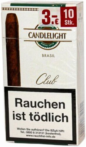 Candlelight Zigarren Club Brasil 10er