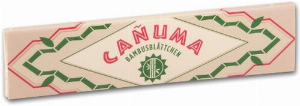 Canuma Bambusblättchen King Size Slim Zigarettenpapier 1x32 Stück