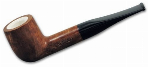 Capitello Pfeife Corteccia Liverpool mit Meerschaumfutter No.7253