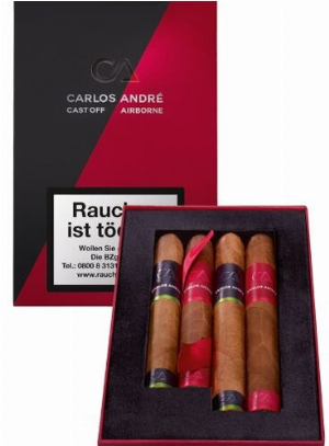 Carlos Andre Robusto Toro Sampler Zigarren 4 Stück