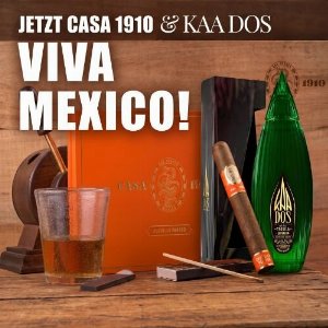 Casa 1910 Zigarre & KAA DOS Reposado Tequila Aktion