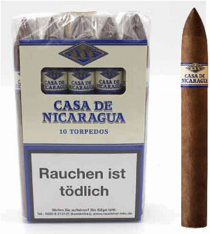 Casa De Nicaragua Torpedo 10Stk.