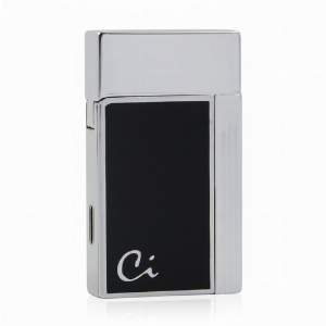 Caseti Feuerzeug Jetflame Soleil Chrom/Schwarz