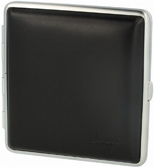 Casetti Zigarettenetui Leder 20er Schwarz