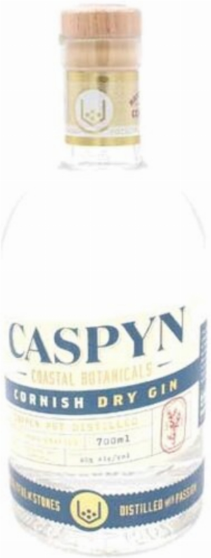 Caspyn Cornish Dry Gin 40% Vol.