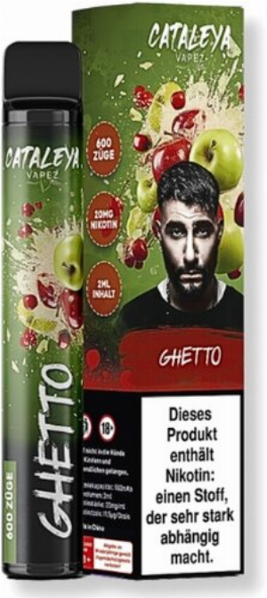 Cataleya Vapez Einweg E-Zigarette Ghetto 20mg