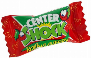 Center Shock Rolling Cherry Kaugummi 4g