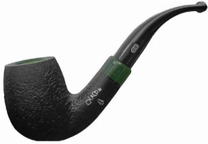 Chacom Pfeife Noel Sandblast green 100