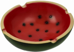 Champ Aschenbecher Kunststoff Melone