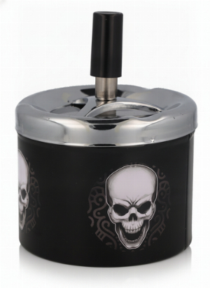 Champ Black Skull Drehaschenbecher Schwarz Nr.1v3