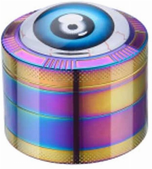 Champ Grinder High Metall Red Eyes Rainbow Ø 50mm blau