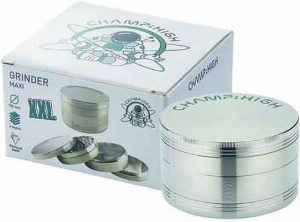 Champ High Grinder 4-teilig Ø 100mm Silber