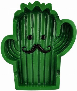Champ Kaktus Aschenbecher Grün